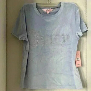 Juicy Couture Sleepwear Loungewear Velour Top & Pants